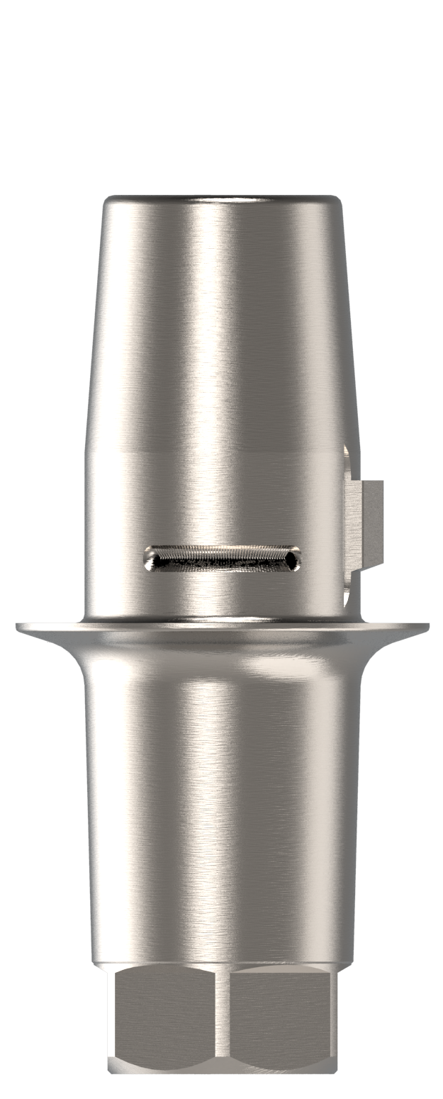 0,5mm Cerec Fräsaufbau mit 3mm Pfosten