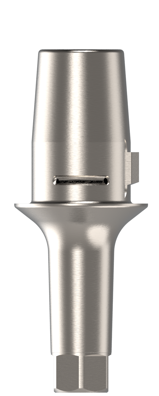 1,5mm 0° Cerec Fräsaufbau mit 2mm Pfosten