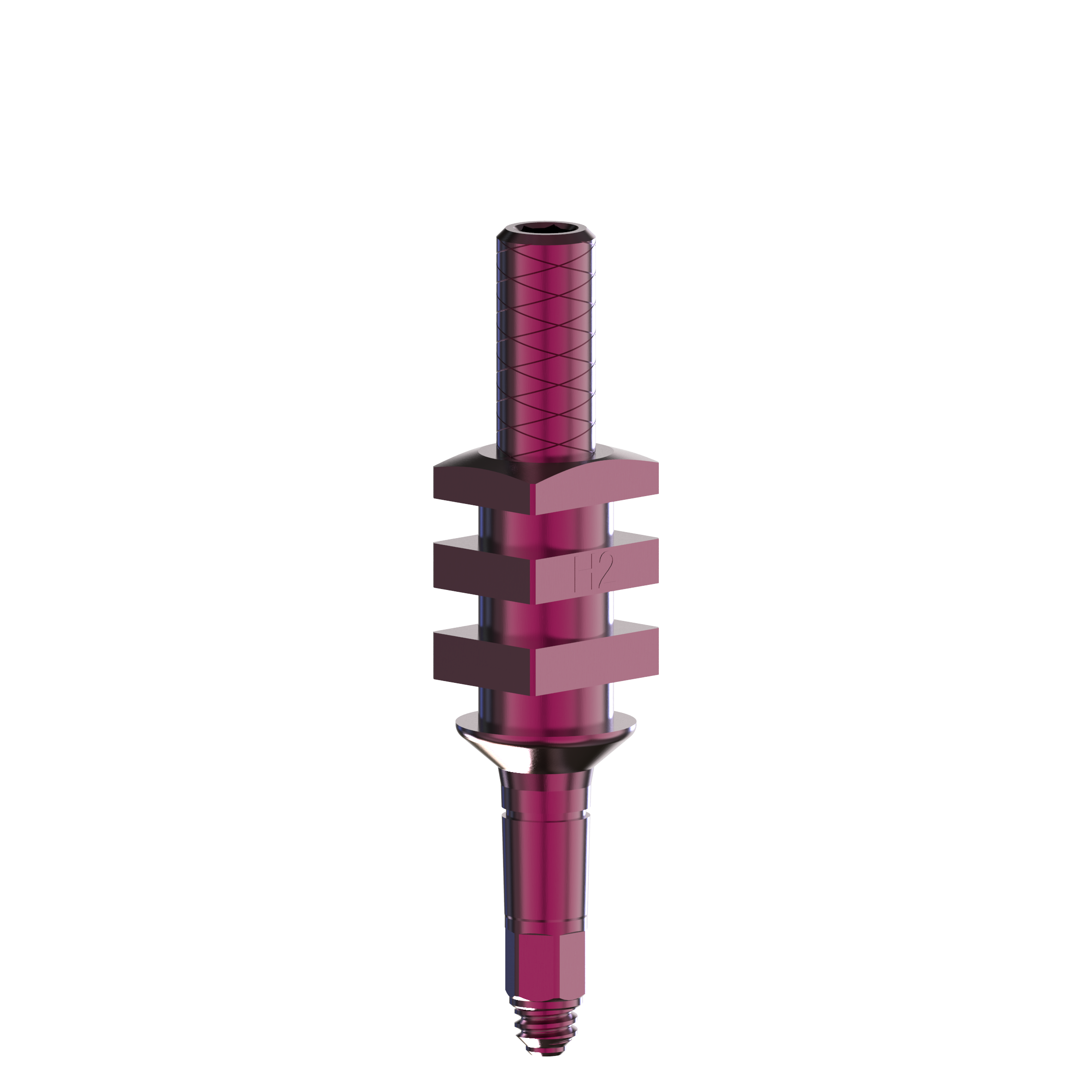 K3Pro XP Transferpfosten OT GH 2mm inkl. Befestigungsschraube - für 2mm Platform