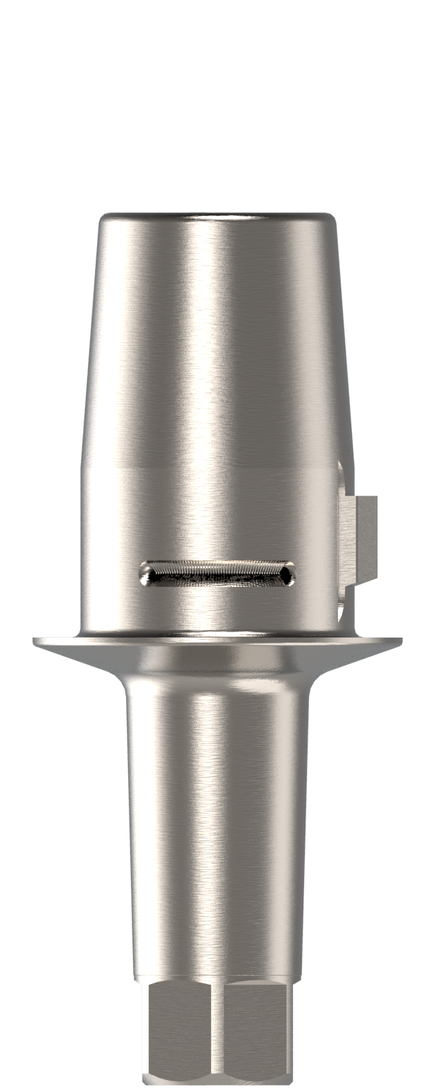 0,5mm 0° Cerec Fräsaufbau mit 2mm Pfosten